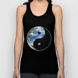 Earth / Space Yin Yang Tank Top