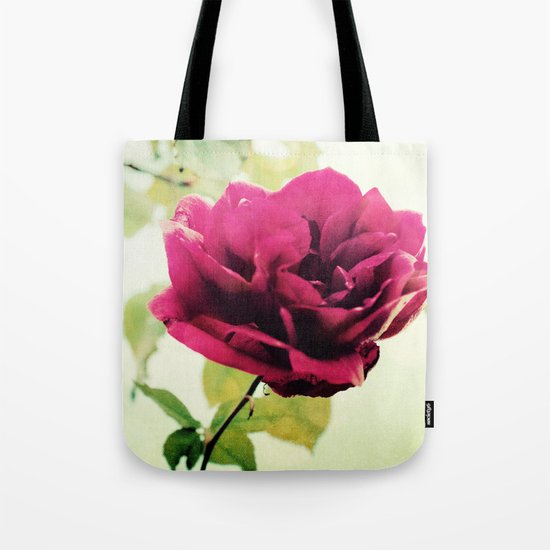 January Rose Tote Bag