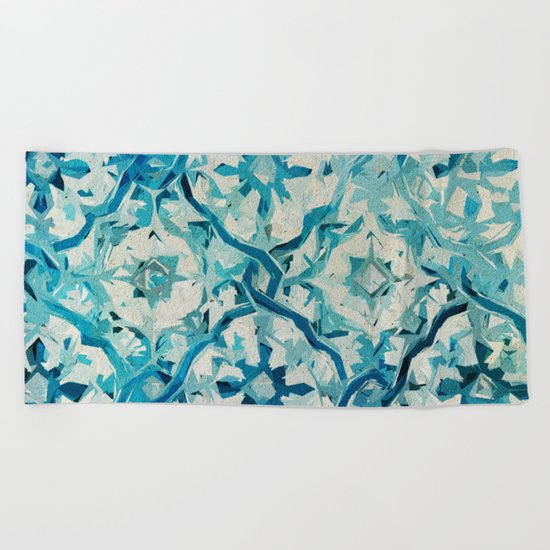 Forgetting Winter Beach Towel