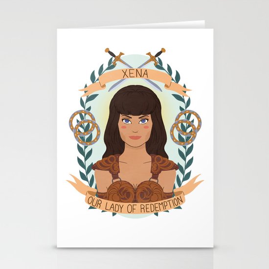 Xena Stationery Cards