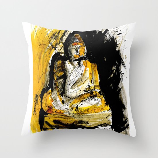 buddha Throw Pillow