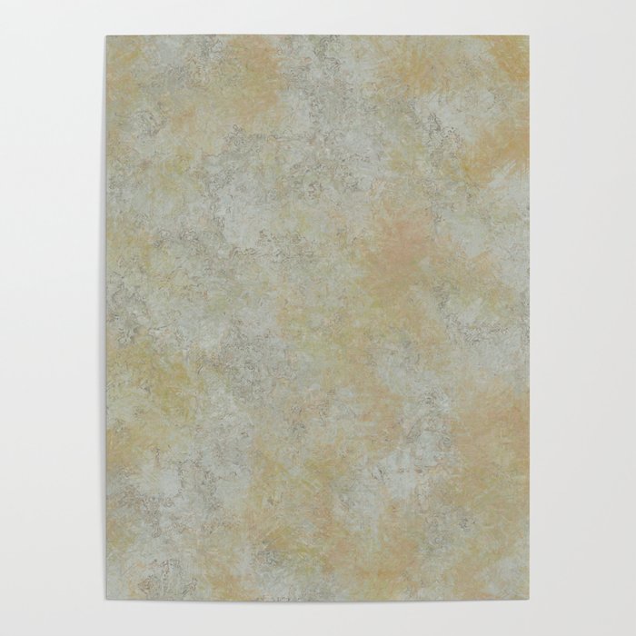 Old brown beige grey material Poster
