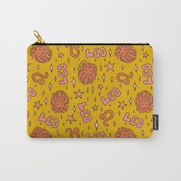 Leo Print Carry-All Pouch