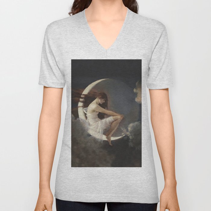 Luna and Zeus  V Neck T Shirt