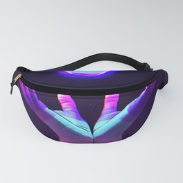 Psychedelic Energy Hands 7 (GIF) Fanny Pack