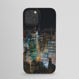 Colorful New York City Skyline | Photography in NYC iPhone Case