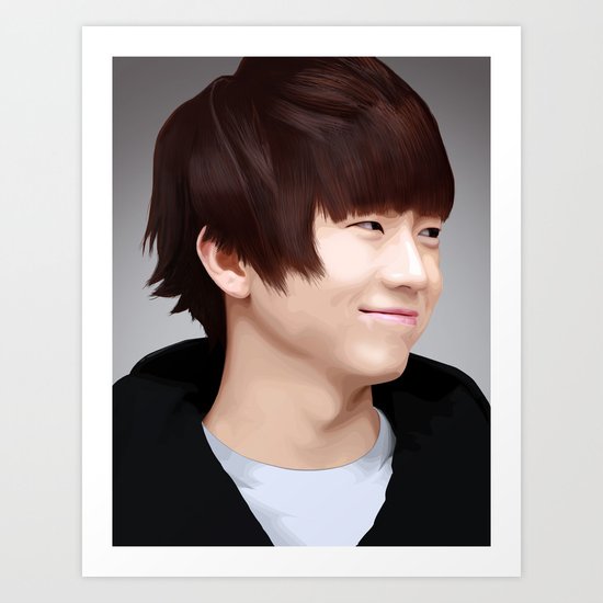 Wooyoung of 2PM Art Print