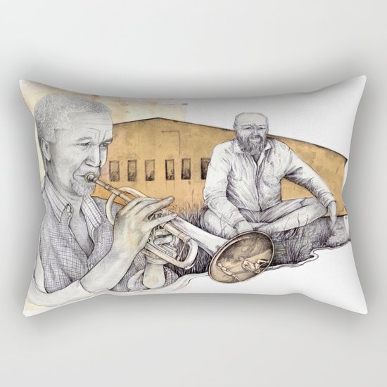 musician Rectangular Pillow