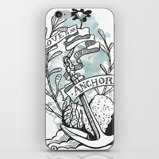 Love is an Anchor iPhone & iPod Skin