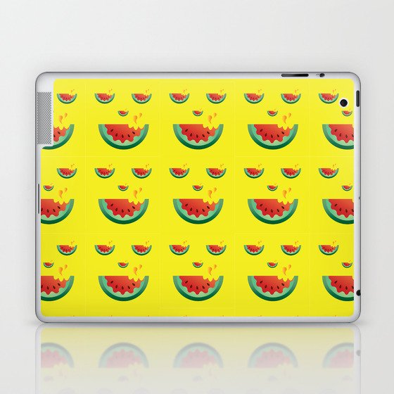 Watermelonween Face Laptop & iPad Skin