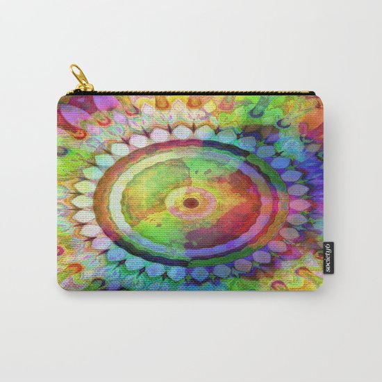 Colorful Beauty Kaleidoscope Carry-All Pouch