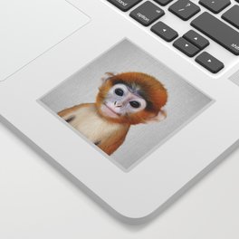 Baby Monkey - Colorful Sticker