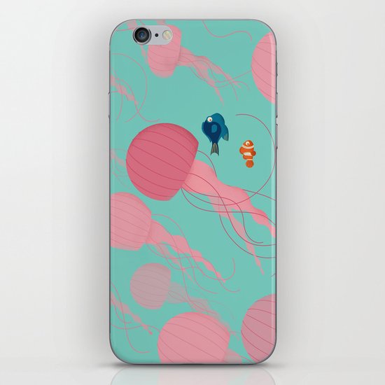 Just Keep Swimming iPhone Skin