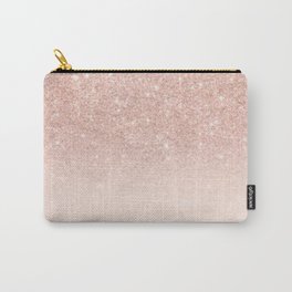 Pink Glitter Carry-All Pouch