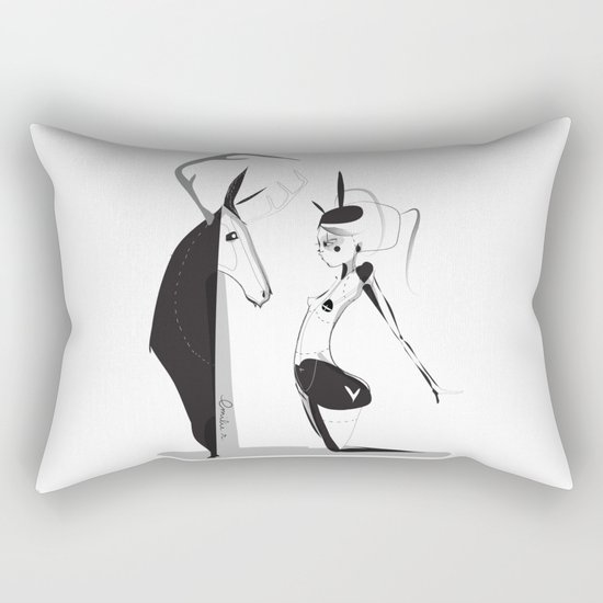 Lonely boy - Emilie Record Rectangular Pillow