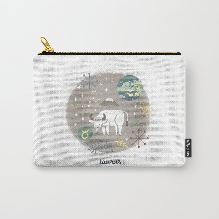 Taurus Earth Carry-All Pouch