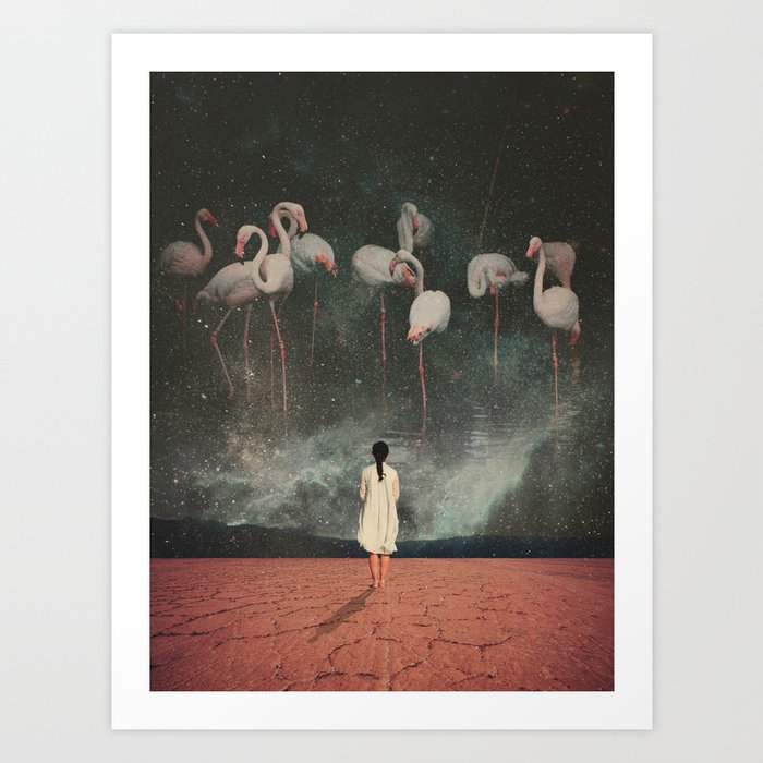 Hanging on to a Dream Art Print