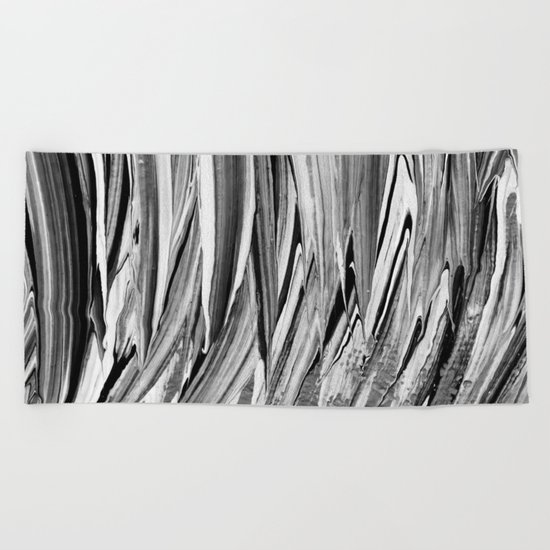 Painted Chaos Beach Towel