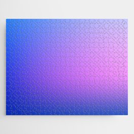1 Blue Gradient Background 220715 Minimalist Art Valourine Digital Design Jigsaw Puzzle