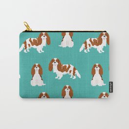 Cavalier King Charles Spaniel blenheim coat dog breed spaniels pet lover gifts Carry-All Pouch