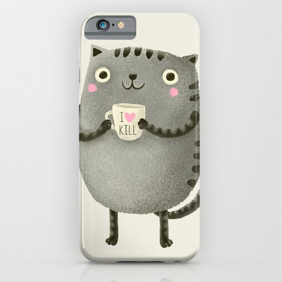I♥kill (brown) iPhone & iPod Case