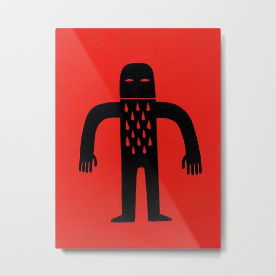 Cut Metal Print