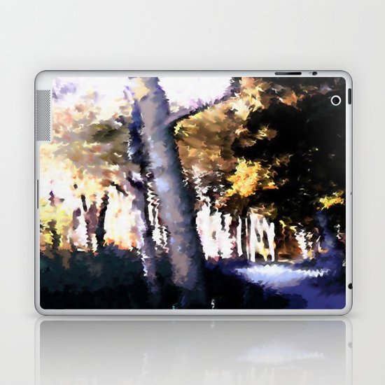 Hiking on the Coast. Laptop & iPad Skin