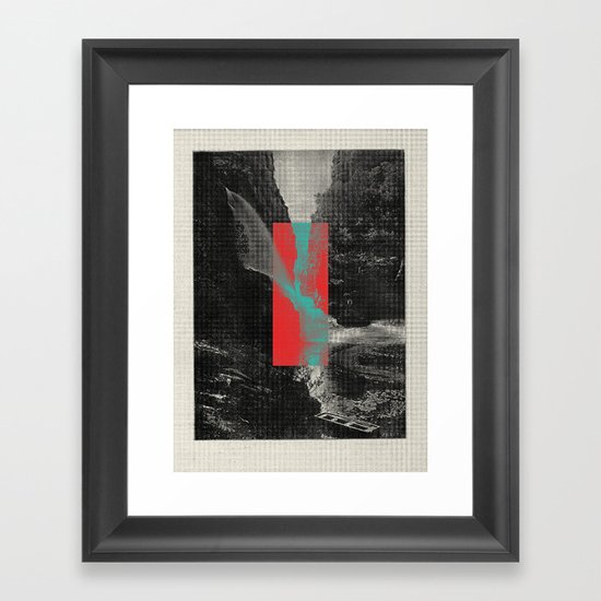 Void Framed Art Print