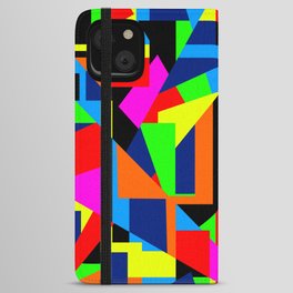Color geometry 4 iPhone Wallet Case