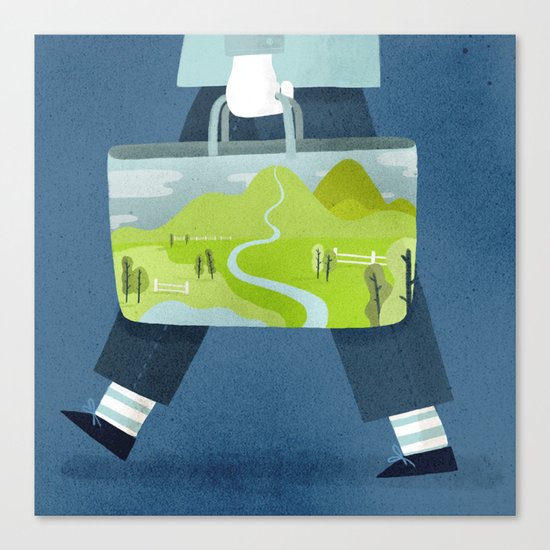 Dream Shopping Canvas Print