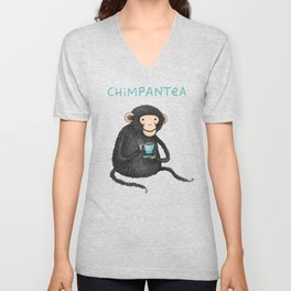 Chimpantea V Neck T Shirt