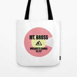 Mt. Bross Colorado Tote Bag