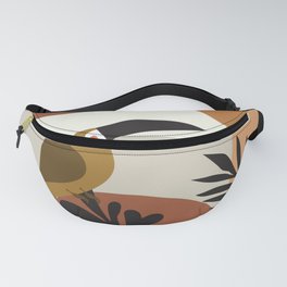Bird and Leaves Fanny Pack