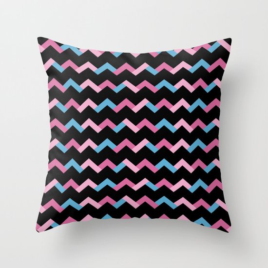 Geometric Chevron Throw Pillow