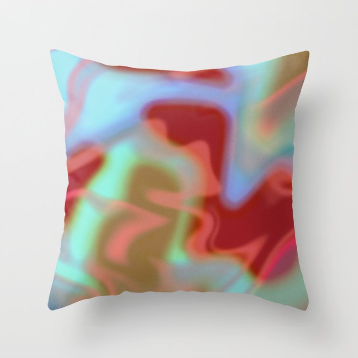 Colorful Abstract Art #2 Throw Pillow