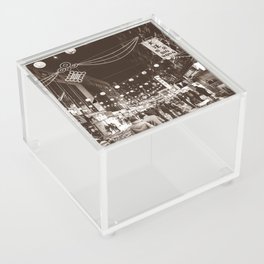 Chinatown NYC Sepia Acrylic Box