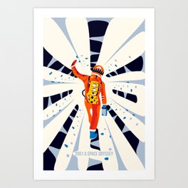 2001 Space Odyssey II Art Print