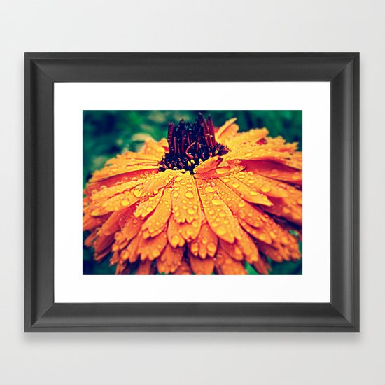 split splat Framed Art Print