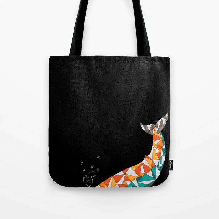 For the Love of Whales Tote Bag