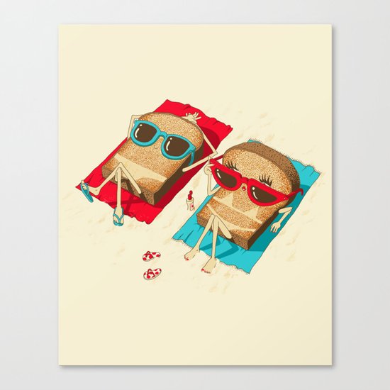 Toast Canvas Print