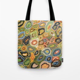 Colorful abstract art print Tote Bag