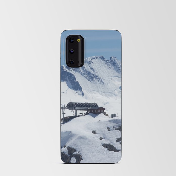 Whistler Blackcomb - Symphony Chair with Castle Mountain in British Columbia, Canada Android Card Case