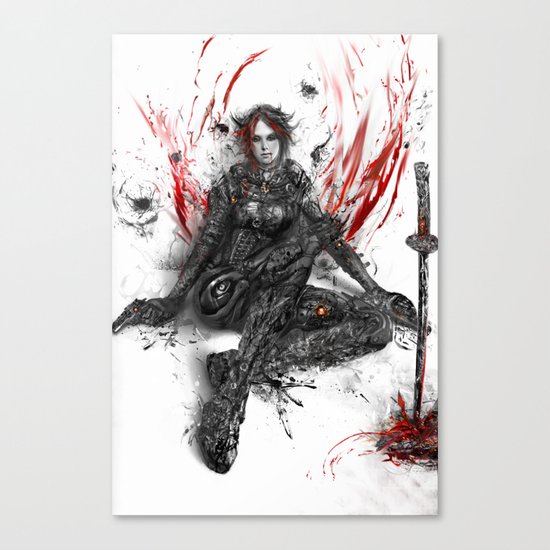 victory Canvas Print