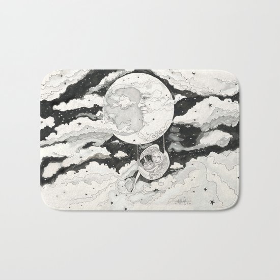Moon Angel Bath Mat
