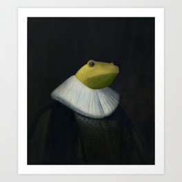 Lord Froguaad Royal Frog Print Art Print