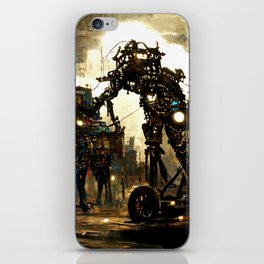 Robo-City iPhone Skin