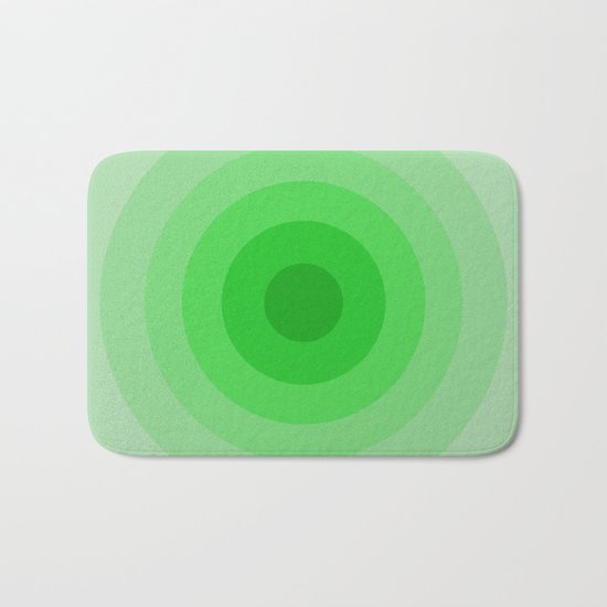 Shades Of Green Bath Mat