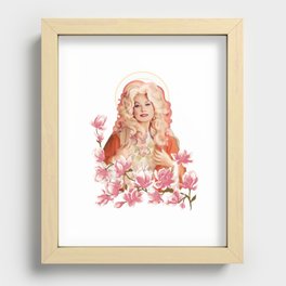 Dolly Patron Saint Recessed Framed Print