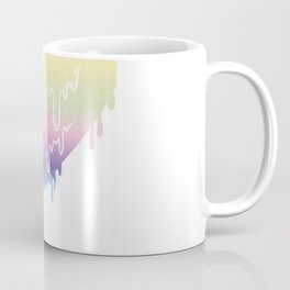 Pastel Goth Dripping Heart For Pastel Goth Lover Coffee Mug