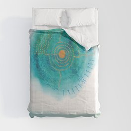 Light Language - Lemurian water codes Comforter